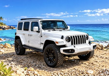 Jeep Wrangler Sahara Cabrio met elektrisch Sunroof Unlimited 