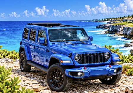Jeep Wrangler Convertible met elektrisch Sunroof Unlimited